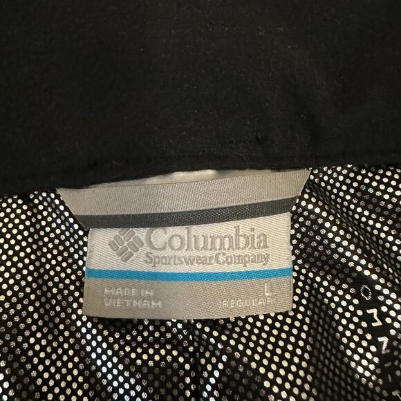 COLUMBIA M's Cushman Crest Omni-Tech Ski Snowboard Snow Pants Black #WM1270 - Picture 12 of 16